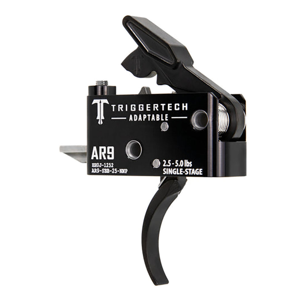 AR9 SS - Détente Pro incurvée adaptable noire